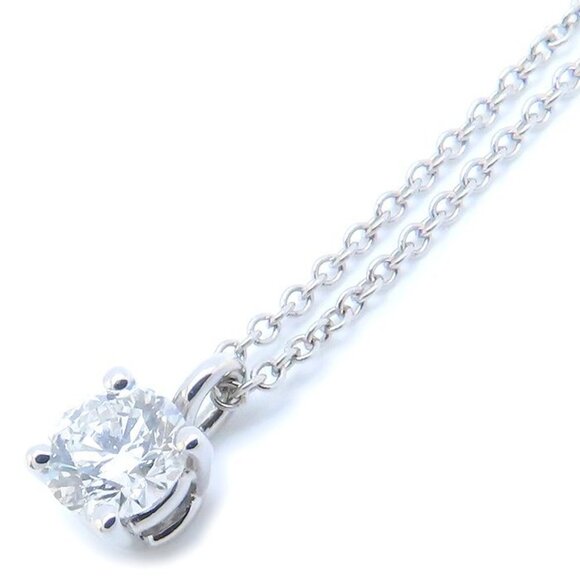 TIFFANY & CO. Platinum Diamond Necklace - Picture 1 of 9